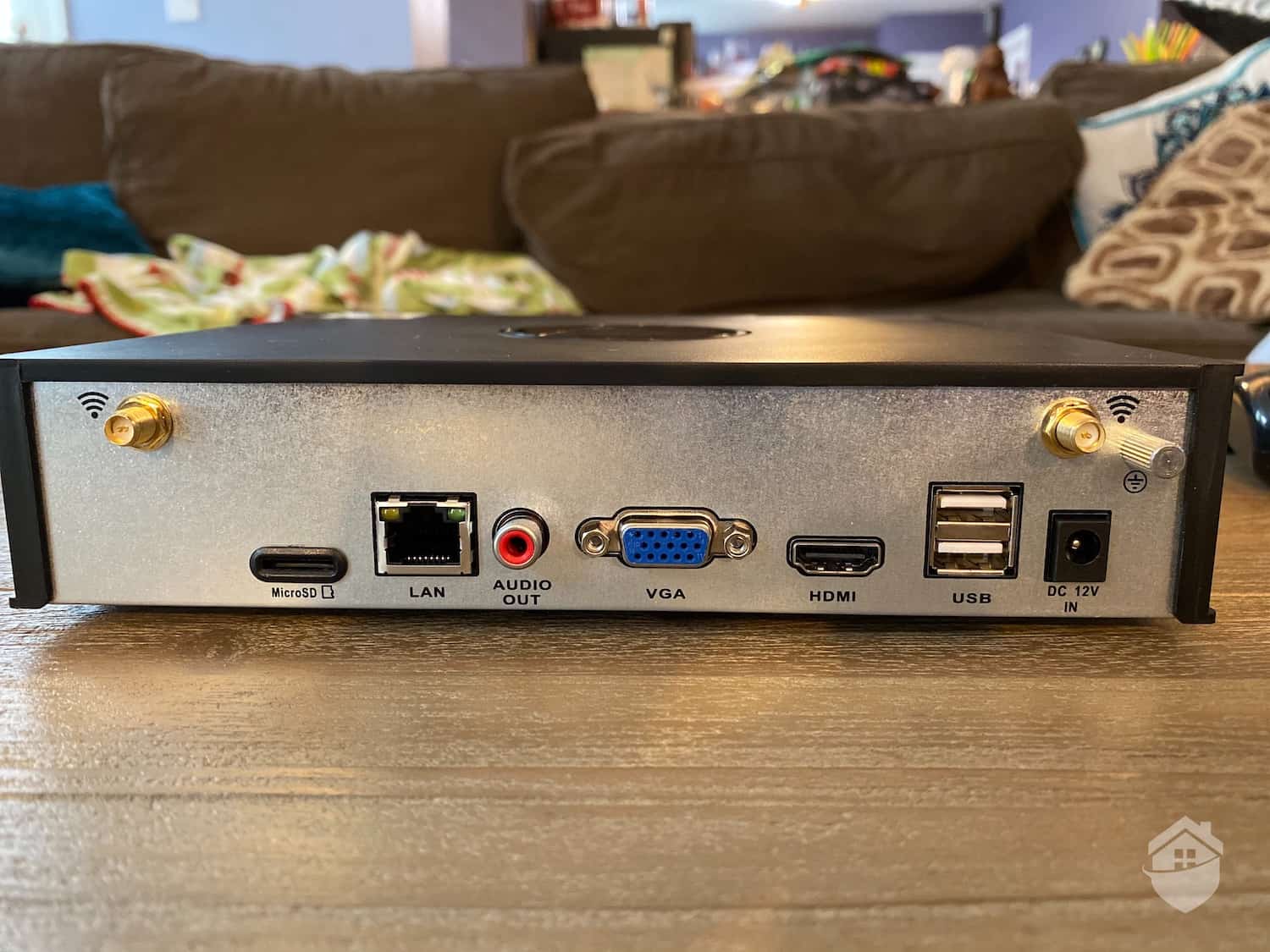 Back of Swann NVR