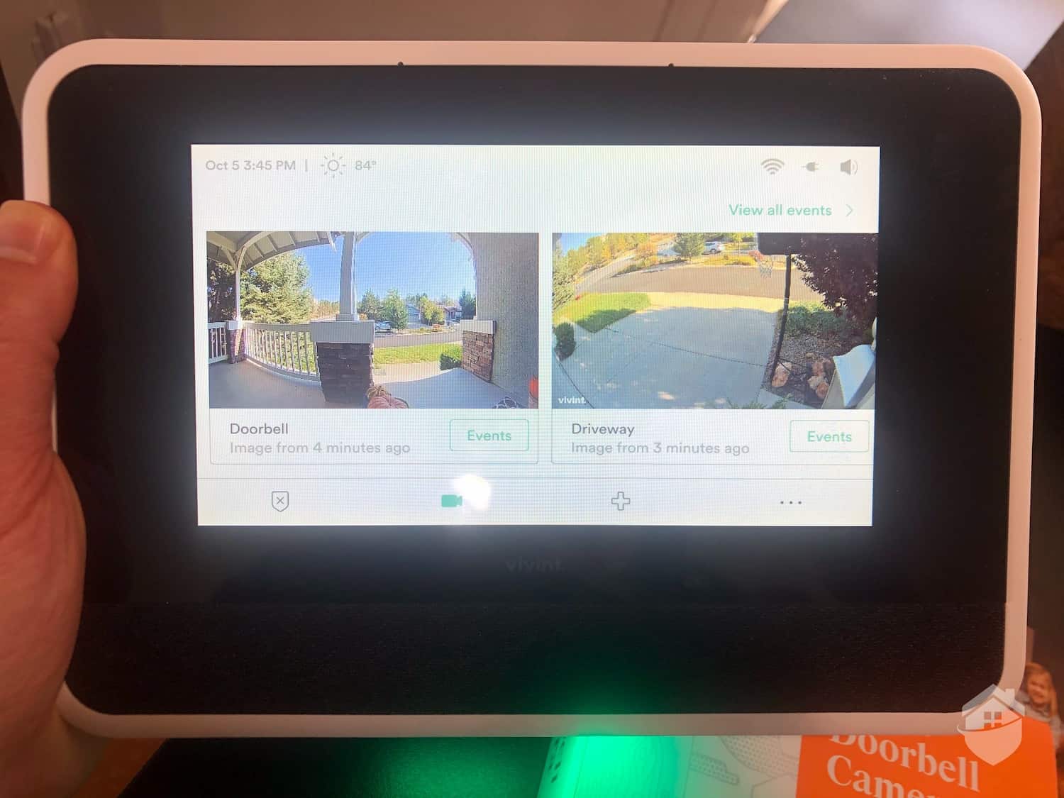 Vivint Smart Hub - Checking in on our Cameras