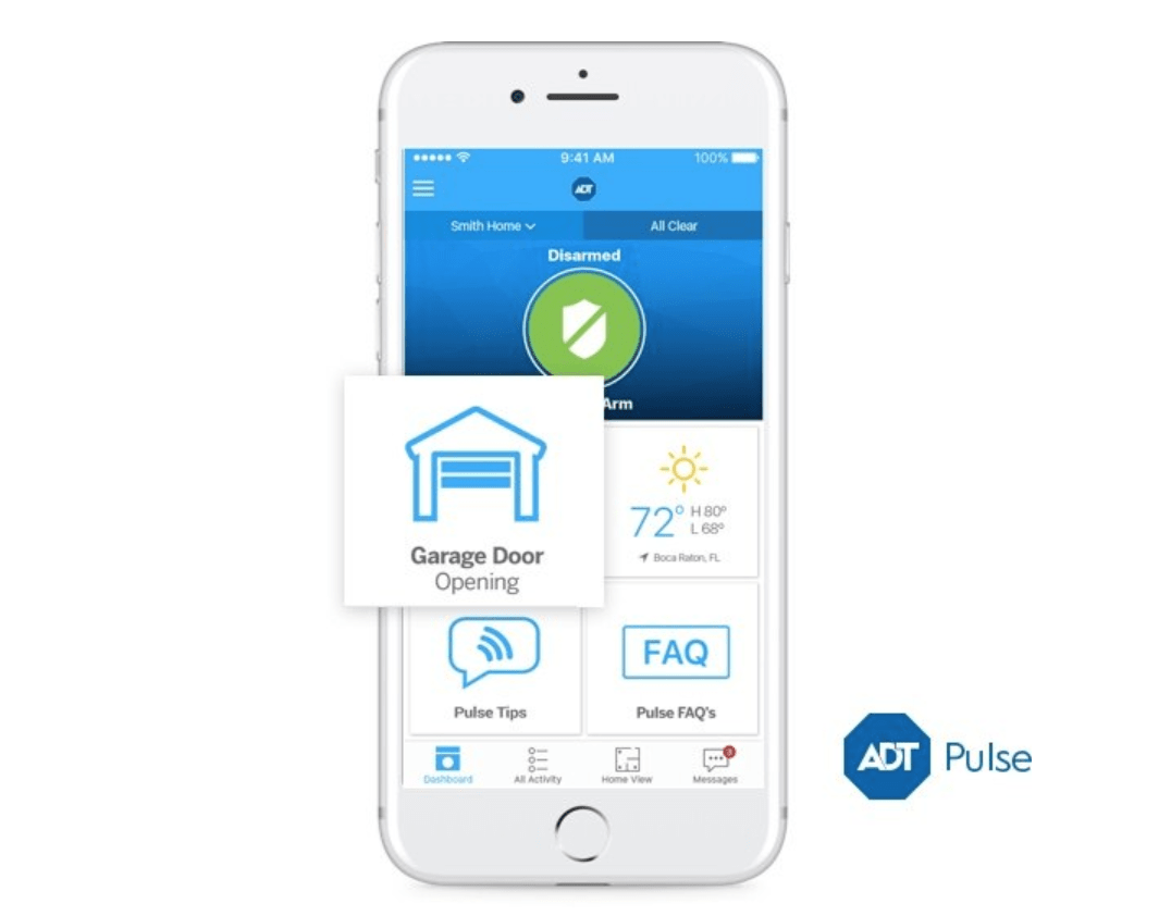 ADT Pulse Garage Door Control