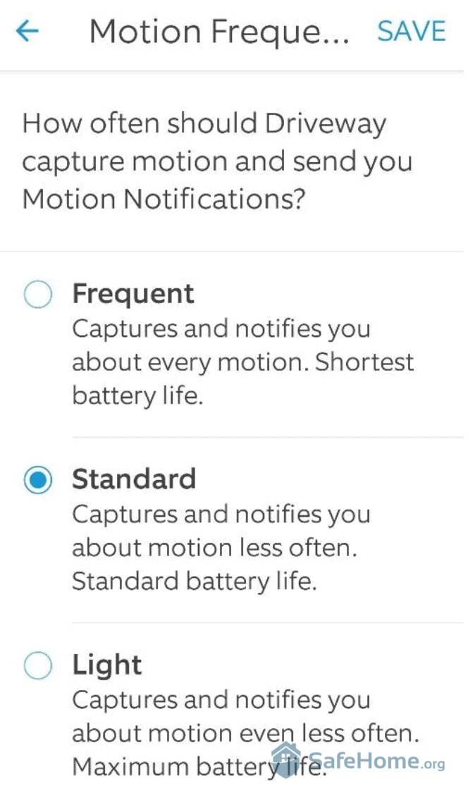Ring Motion Notifications